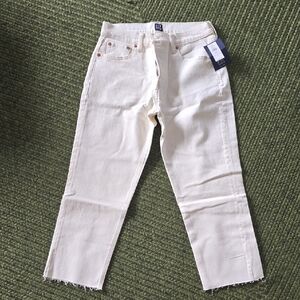 GAP Off-White Denim Pants